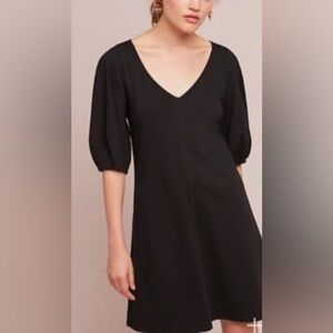 Velvet by Graham and Spencer for Anthropologie Black Dress